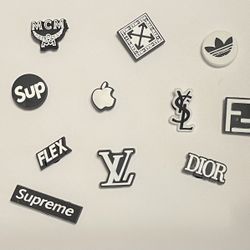 11 Mixed Shoe Charm Lot Different Charms Fit For Croc Jibbitz **SHIPPING AVAILABLE**