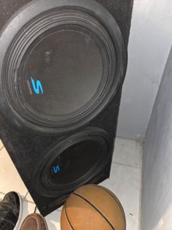 Alpine 12 inch subs