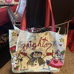 Brighton Christmas Holiday Tote