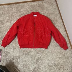 EPTM Flame stitched Bomber XL