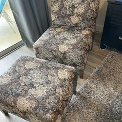 Chair And Ottoman 