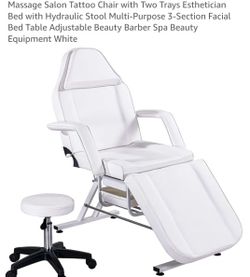 Foldable Chair For Lip Filler, Massage Therapist, Tattoo Artist Etc