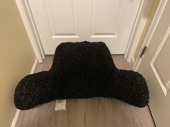 Faux Shearling Bed Rest Pillow