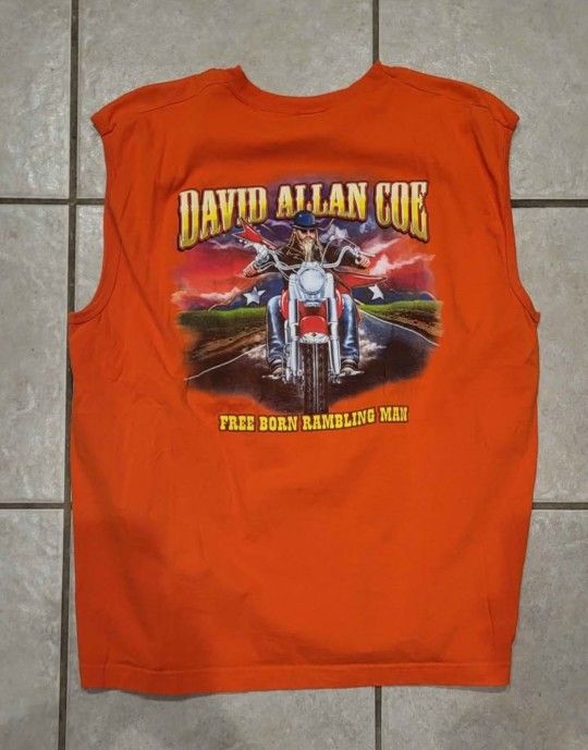 VINTAGE DAVID ALLAN COE TANK TOP