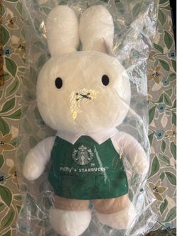 Oversized Starbucks Miffy Plushie