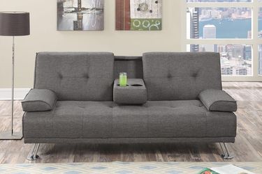 Sofa 🛋 futon with drop off table