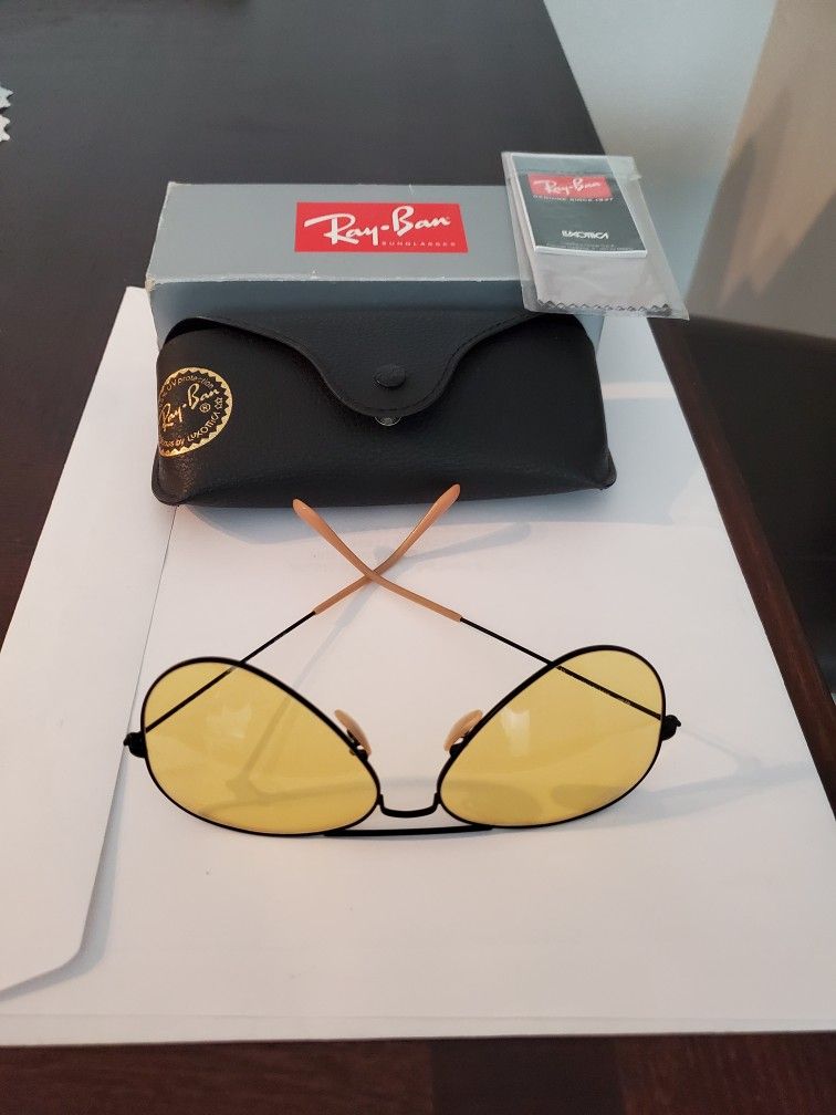 Washed Evolve Aviator Evolve Yellow Ray Ban Aviator Washed Evolve