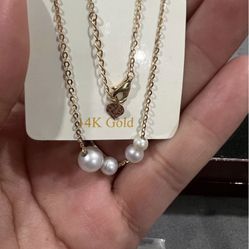 Gargantilla 14 Kilates Medida 18 