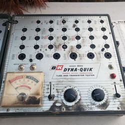 Vintage Dyna-Quik Tube And Transistor Tester 