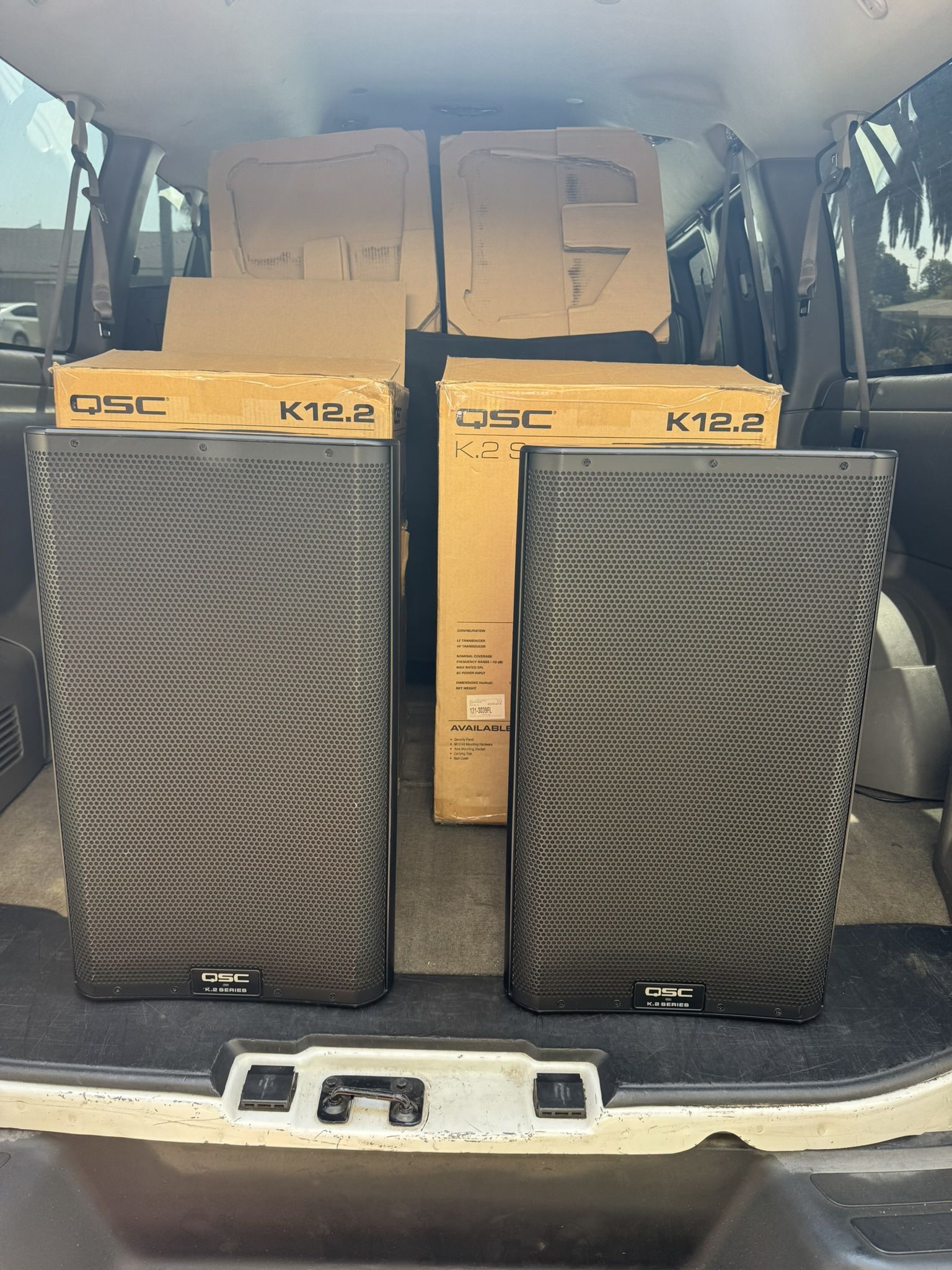 Qsc K12.2 Pair Speakers