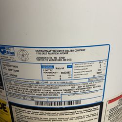 30 Gallon Water Heater