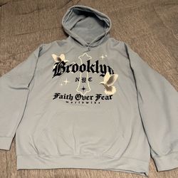  NYC Hoodie Mens L