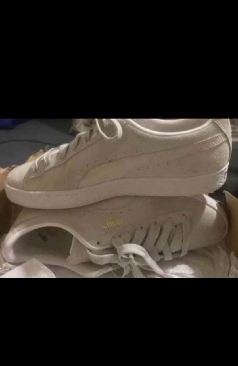 Gray Pumas Men’s Sz 9