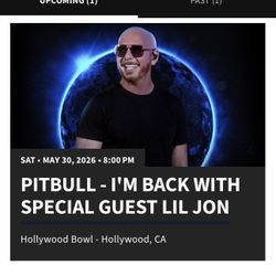 Pitbull Tickets