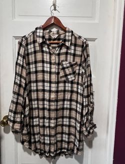 Plaid Shirt/Dress