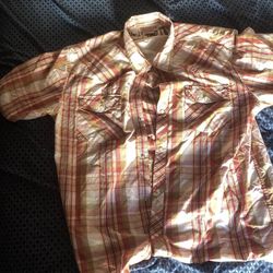 Y2k quicksilver Button Up