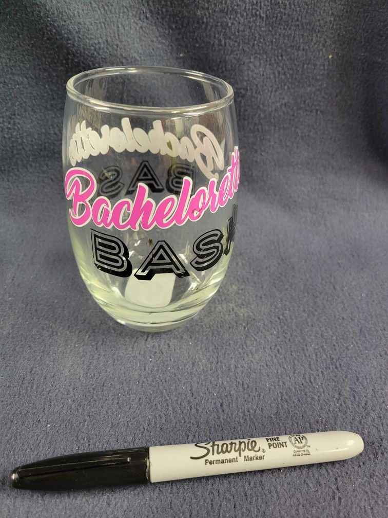 Bachelorette BASH Glass, 5"