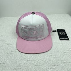 Brand New Chrome Hearts Pink Hat