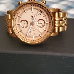 Fossil Rose Gold