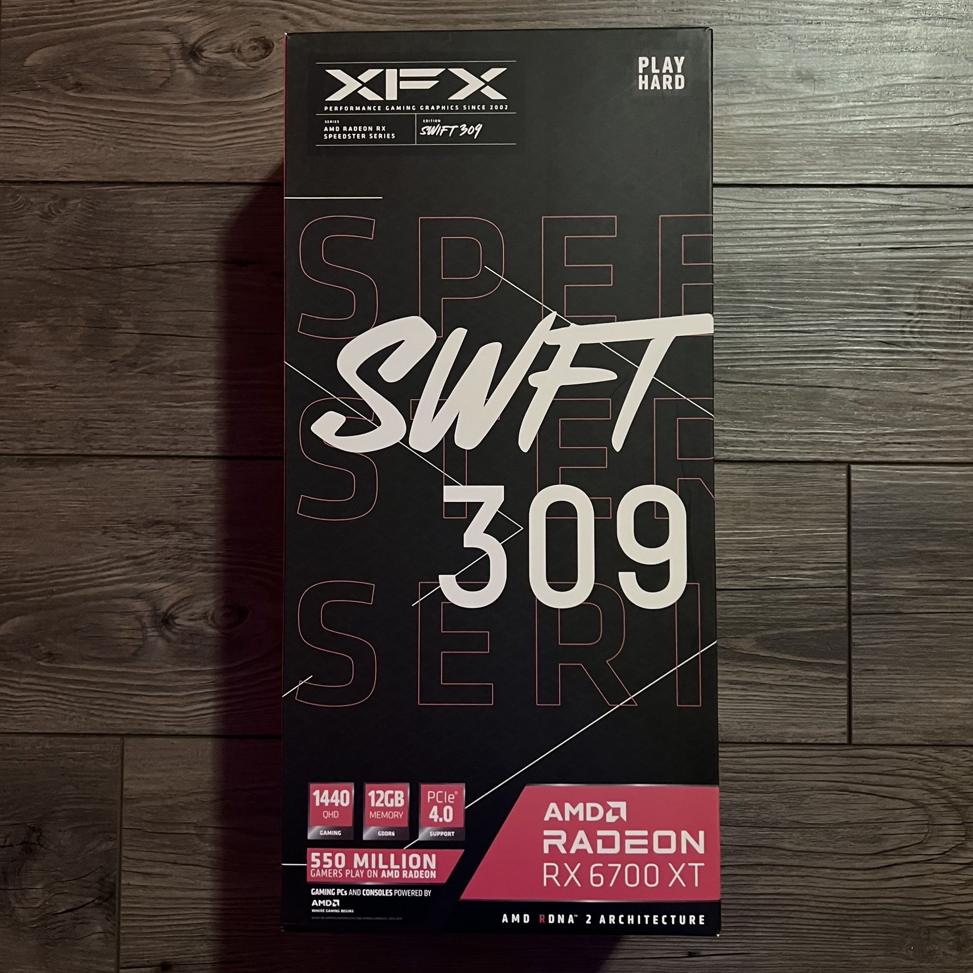 RX 6700 XT - 12GB DDR6 XFX SPEEDSTER SWFT309 Radeon GPU