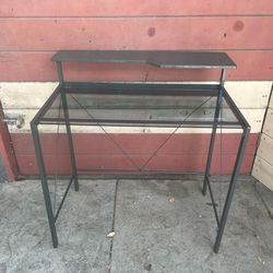 Used Metal Desk, 34 inches high x 22 inches wide x 34 inches long