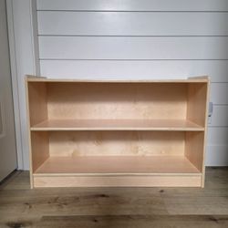 Montessori Shelf, Toy Organizers and Storage, 2-Tier Toddler Bookshelf Suitable for Classroom, Kindergarten, Kids Room, Playroom and Daycare Center