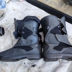 Men's Or Unisex Triumph Motorcycle Mid Calf Waterproof Boots