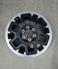 Toyota TRD Off Road Machined Black Tacoma Factory Wheel 18x7.5 2026 4Runner OEM Rim 75301
