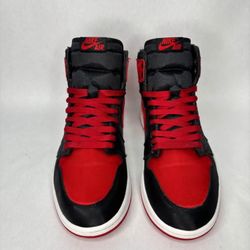 Jordan Satin Bred 1s