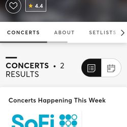 Los BUKIS 2/20  SoFi Stadium 2 Tix