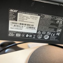 White Gaming PC + 27” Acer Monitor – i3-12100F, GTX 1660 SUPER, 16GB RAM, 500GB NVMe