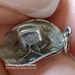 Vtg.sterling Silver " Cowboy Hat" Charm