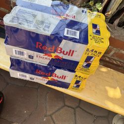 Red Bull Two Cases Available $25 Each 