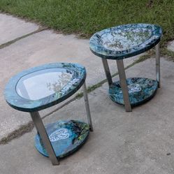 Fluid Art Jags Tables 