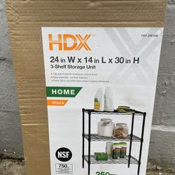 HDX 3-Shelf Storage Unit