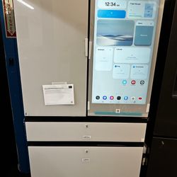 Samsung 4 Door White Bespoke Family Hub 