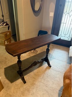 Foyer table