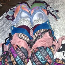 Pink/Victoria Secret Braws