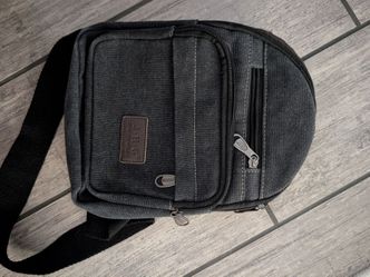 J.H.G JINGPINPUL Dark Gray Sling Bag Crossbody