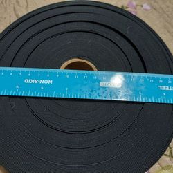 2 Rollos De Elastico Negro