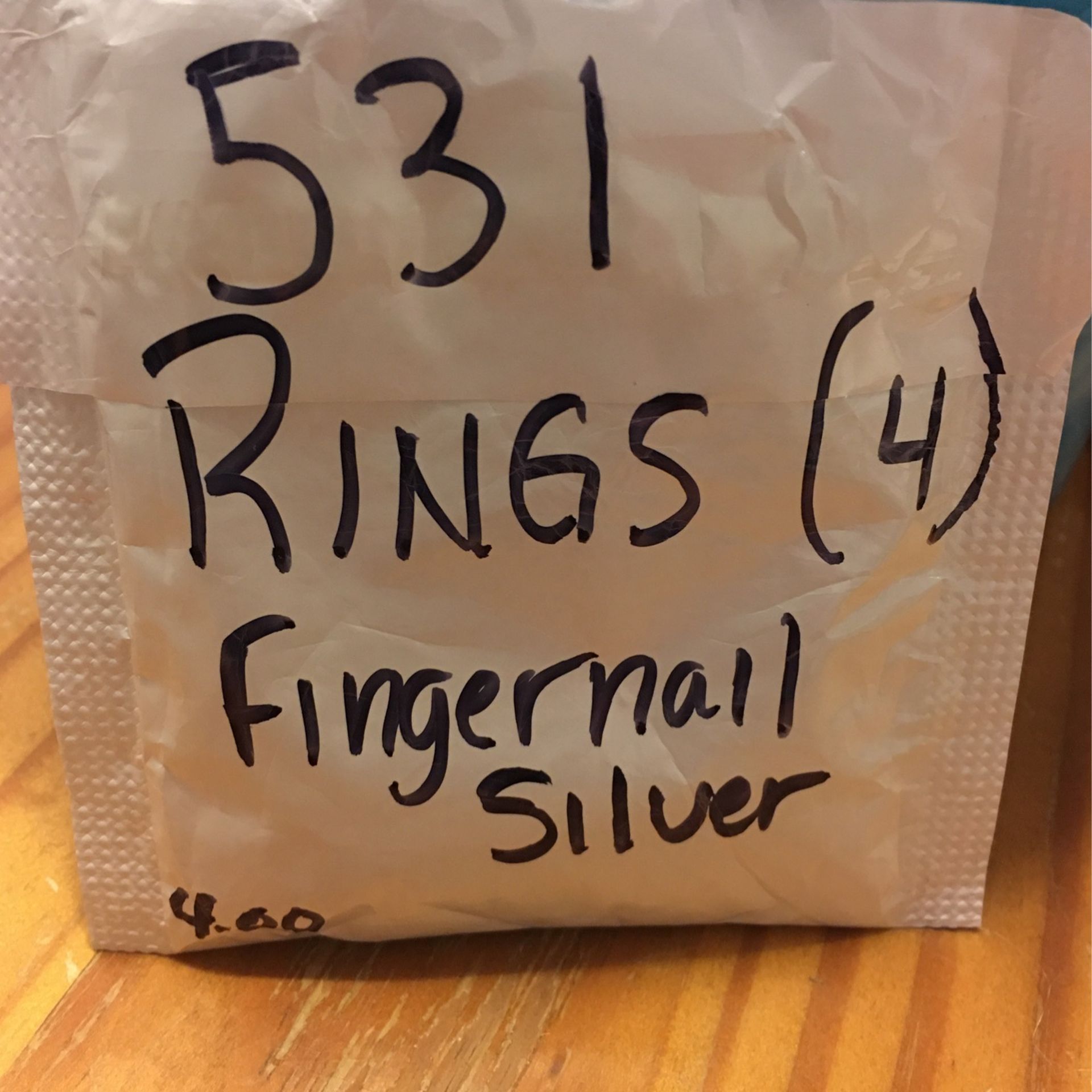 Rings Unclaimed Internet Purchase #531