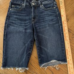 Women’s True Religion Riley Short Mid Rise Bermuda Shorts - Size 27 