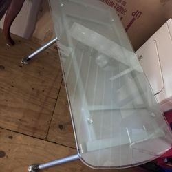 Glass Desk