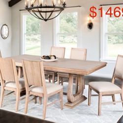 7-piece Dining Table 
