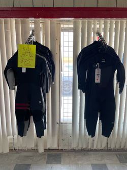 New Kid Full Wetsuits Billabong & Hurley 3/2 & 4/3. Sizes 10-12. $75- Each