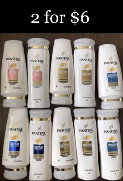 Pantene Shampoo & Conditioner 2 for $6
