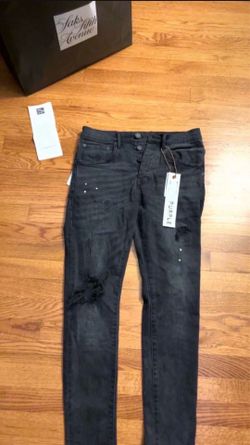 Purple jeans