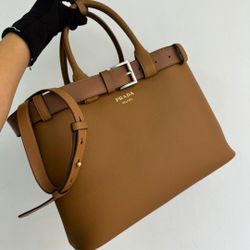 Prad a Totebag Brown doublebags 1BA417 