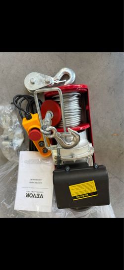 Electric hoist winch
