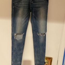 American Eagle Jeans 00 Skinny Low Rise Stretch